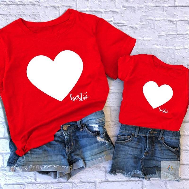 Bestie Mommy and Me T-shirts