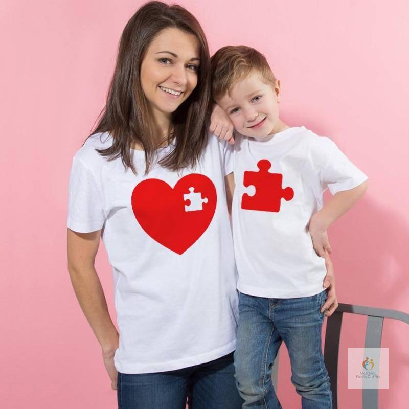 Piece of My Heart Mommy and Me T-shirts