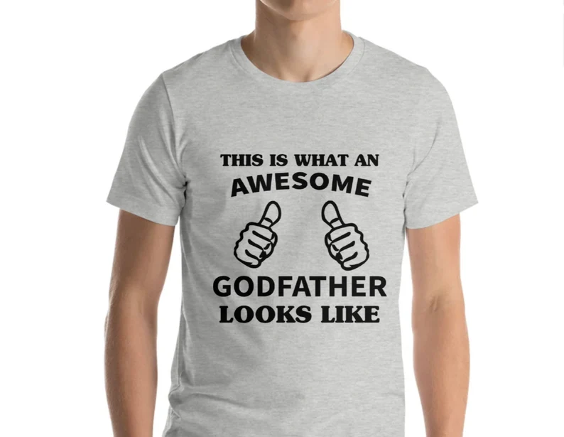Godfather T shirt Grey