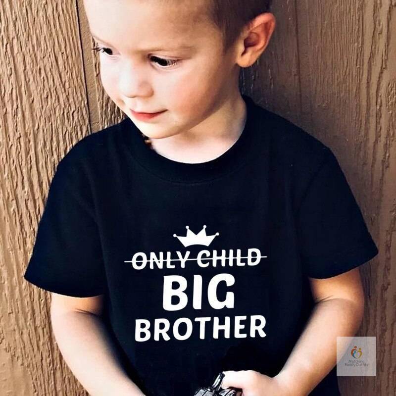 Crown Big Brother Pregnancy Announcement T shirts and Baby Shower Gifts a61dc102c047f8682bf539 100 3 4T110 4 5T120 5 6T1 1