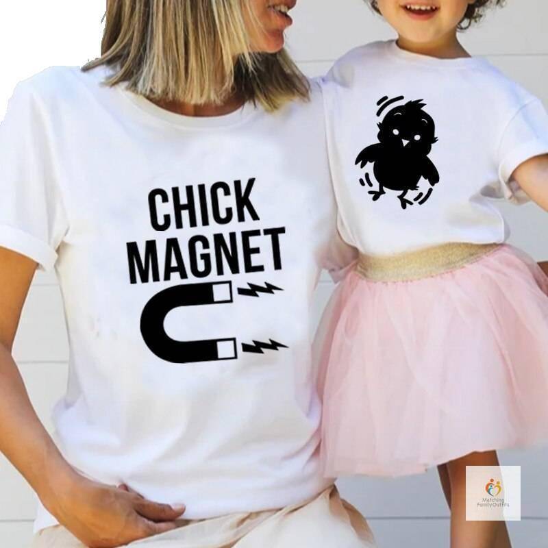 Easter Family Outfit Chick Mom and Daughter Matching Clothes Family Matching Outfits Easter Set Tee Mommy and Me Sister Shirts