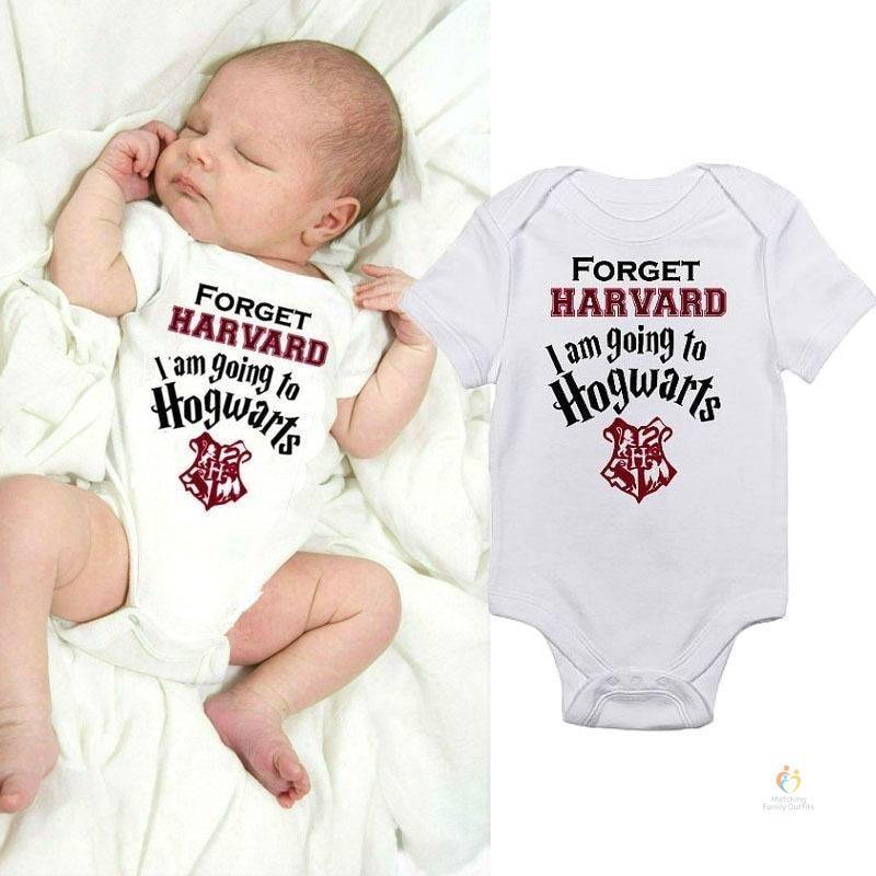 DERMSPE Infants Newborn Baby Boy Girl Short Sleeve Letter Printed Cute Romper Jumpsuit Summer Baby Clothes Hot Sales
