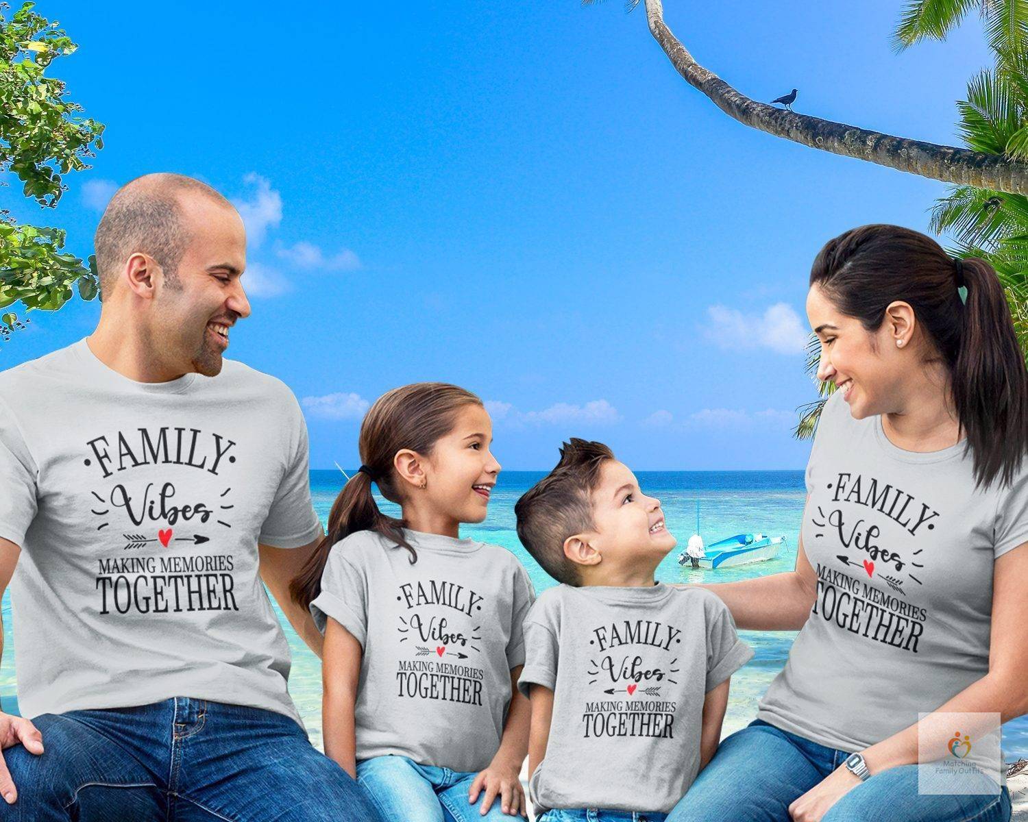 Family Matching Vibe T-Shirts