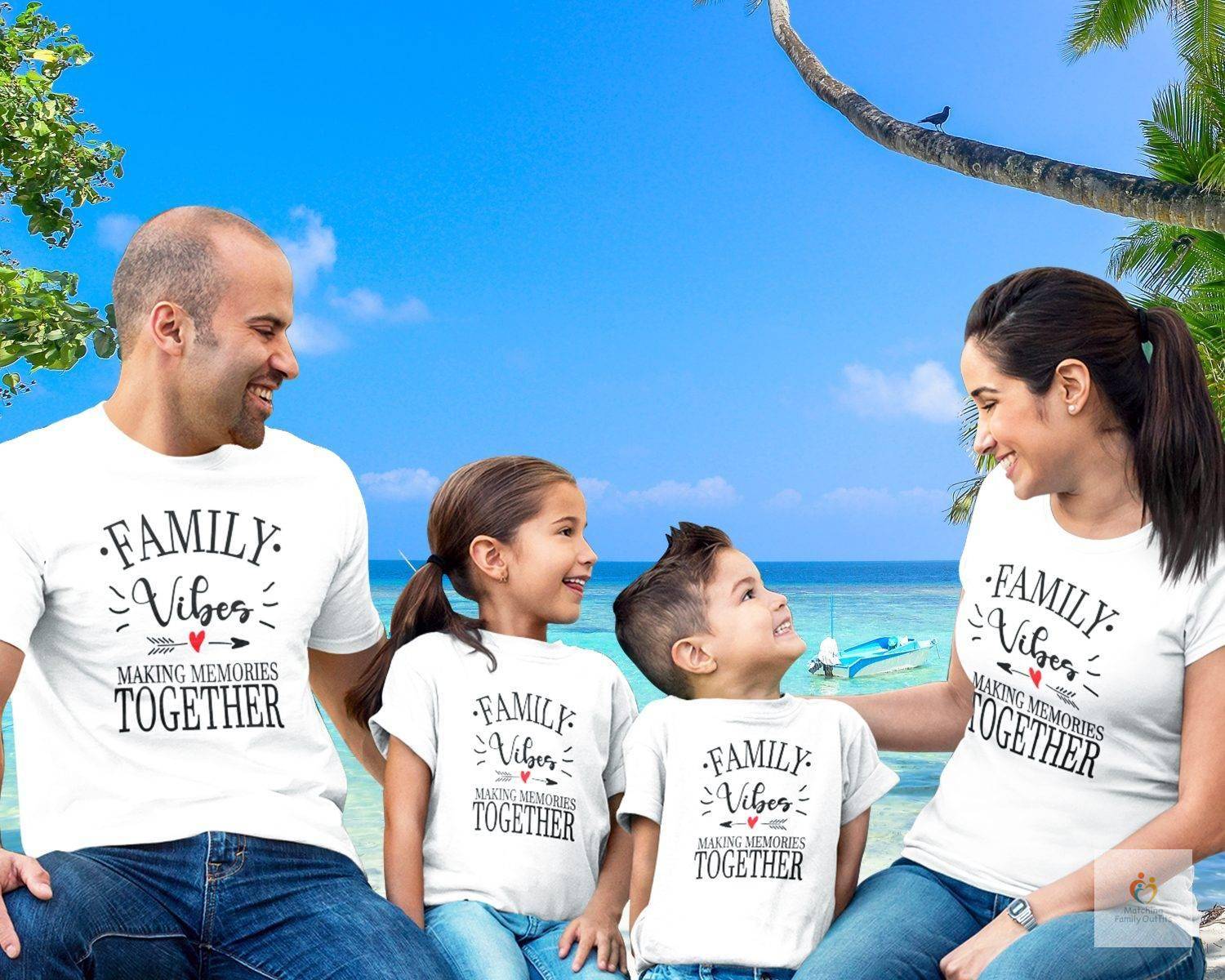 Family Matching Vibe T-Shirts