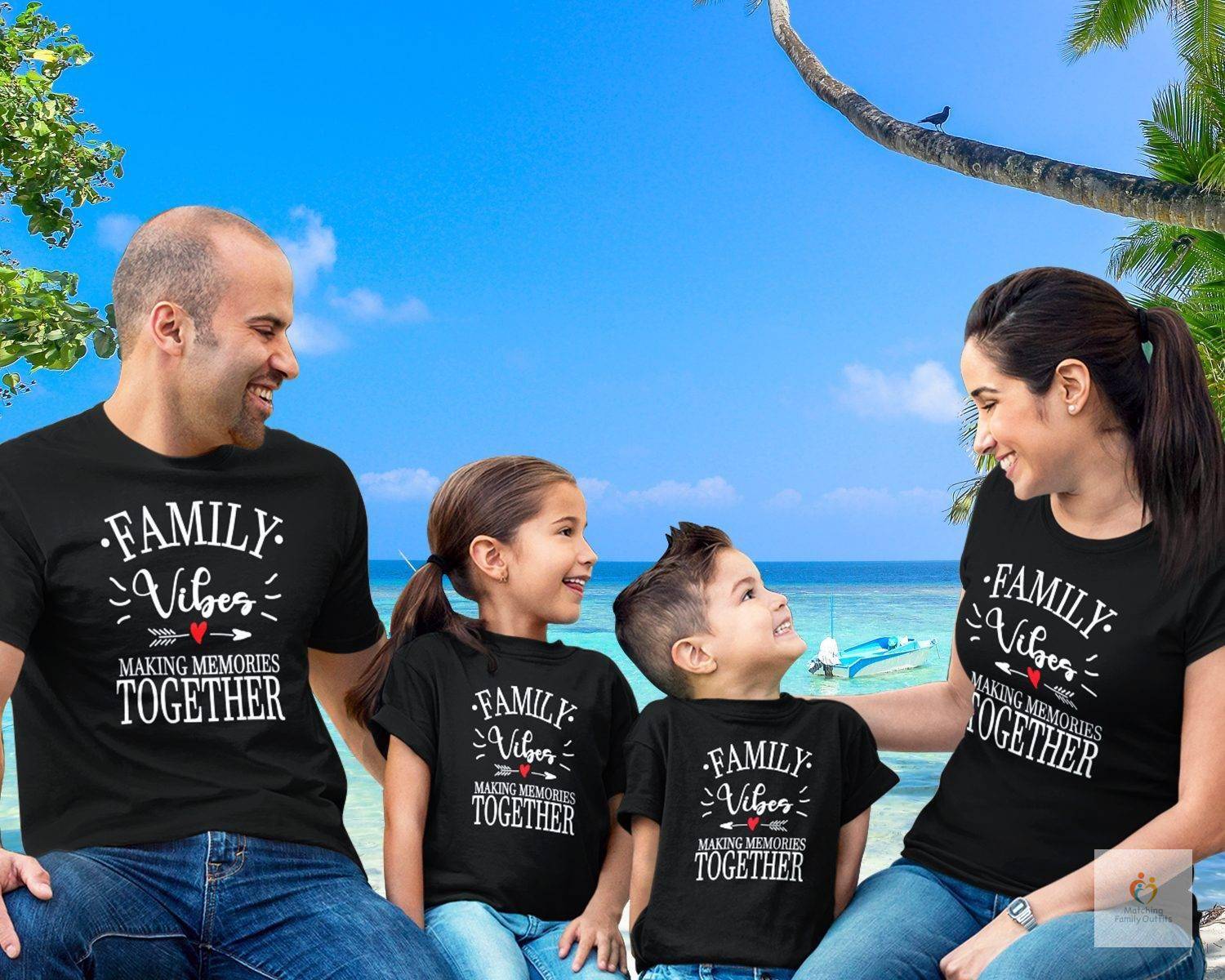 Family Matching Vibe T-Shirts