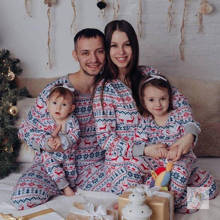 2022 Family Christmas Matching Pajamas Set