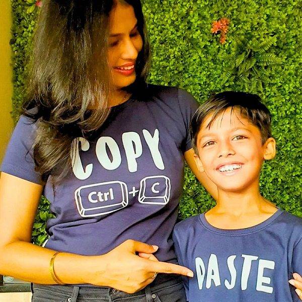 Mother and Son Matching T-Shirts: Capturing Precious Moments Together