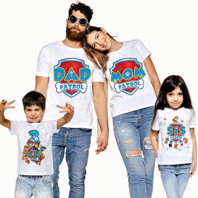 Imaginative Concepts for Family Birthday Matching T-Shirts