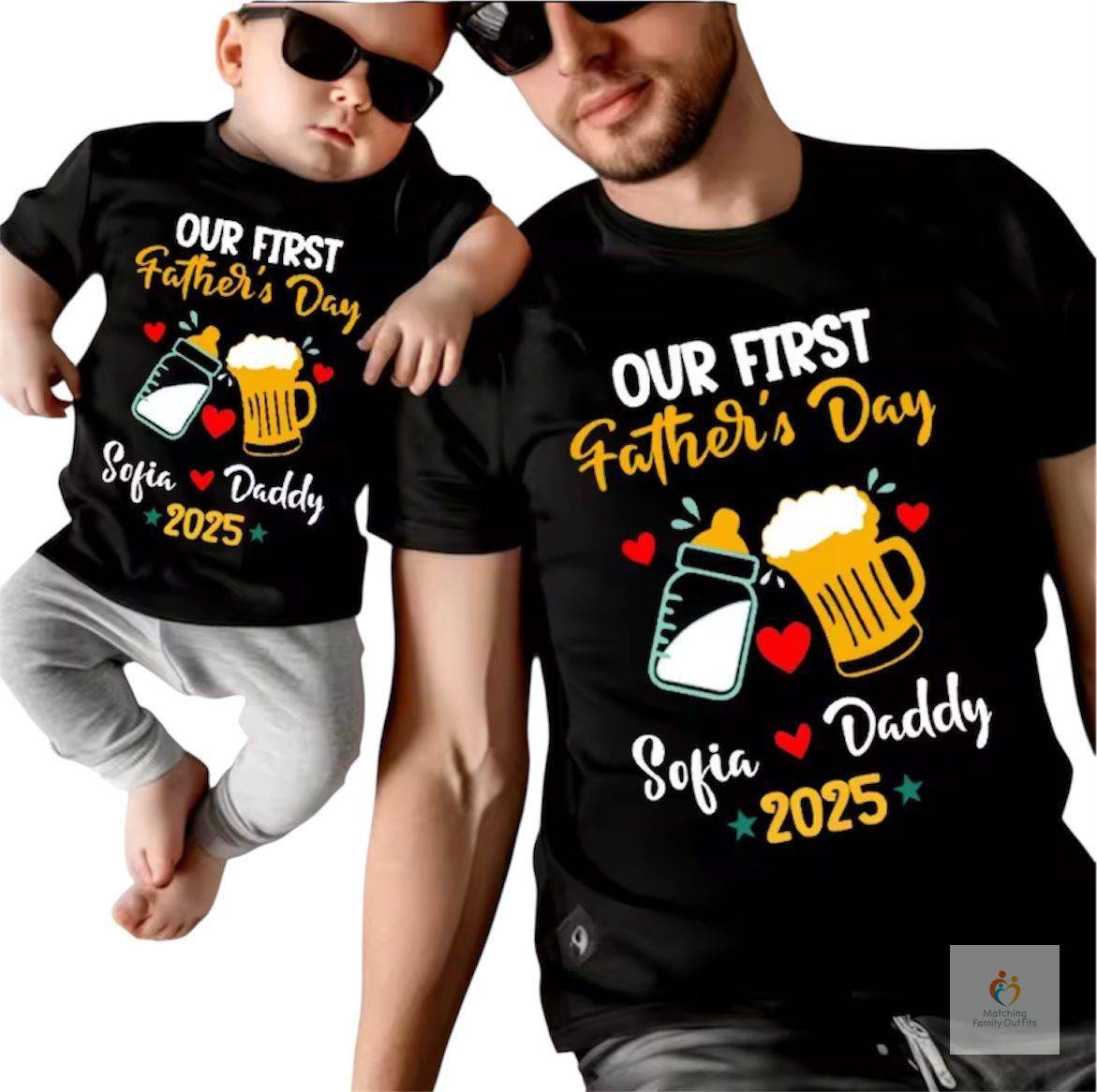 Personalized First Father’s Day T-shirts